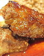 Печень в апельсиново-винном соусе