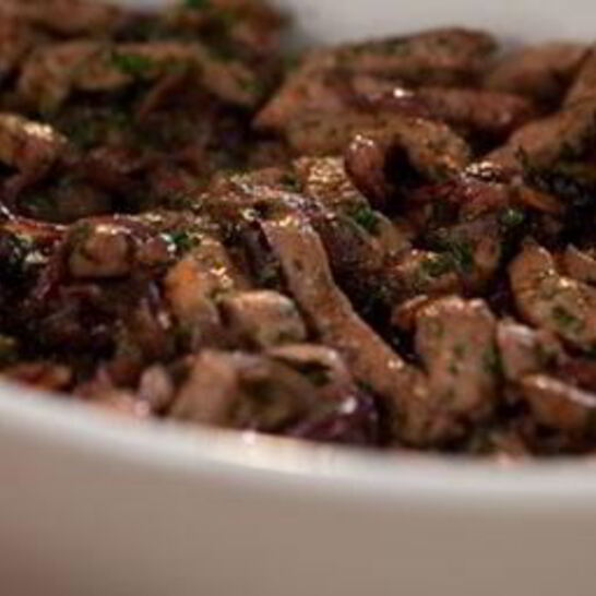 Рецепт печень в микроволновке