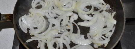 печень в сметанно-горчичном соусе. Шаг 2