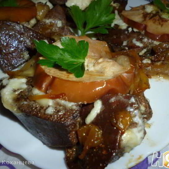 Рецепт печенка с характером