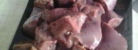 свиная печень в сметане. Шаг 2