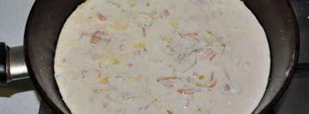 тушеная свиная печень в сметане. Шаг 4