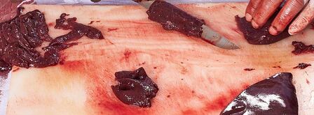 эдирне-джигар печень по-турецки. Шаг 2