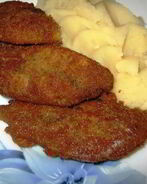 Жареная печень дикой козы