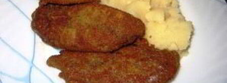 жареная печень дикой козы. Шаг 4