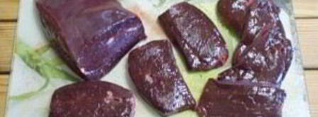 жареная печень с луком. Шаг 3