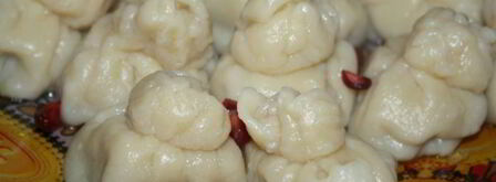 хинкали с телятиной и бараниной. Шаг 7