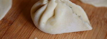 хинкали со смешанным фаршем. Шаг 11