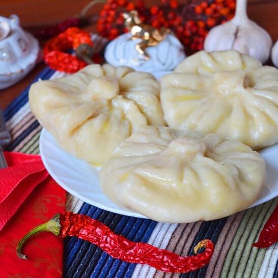 Рецепт хинкали в мультиварке