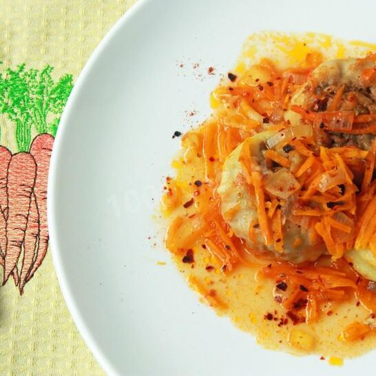 Рецепт ленивые пельмени на сковороде