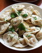 Пельмени из скумбрии