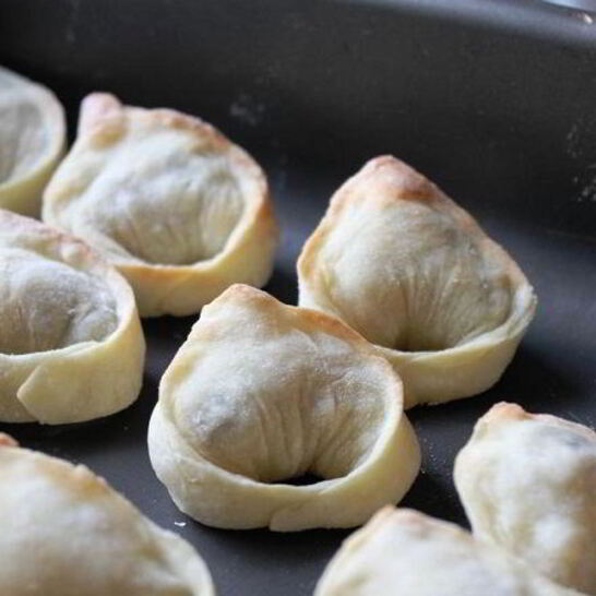 Рецепт пельмени с грибами