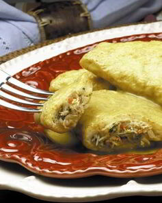 Пельмени с крабовым мясом