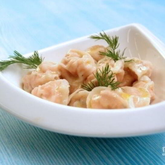 Рецепт пельмени с рыбным фаршем