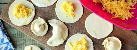 пельмени с сыром. Шаг 7