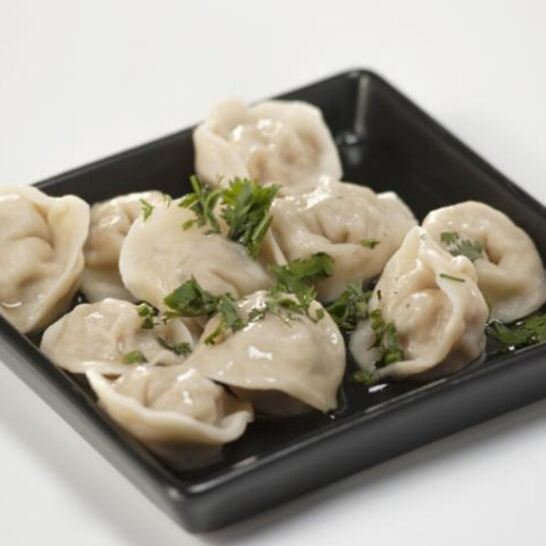 Рецепт пельмени со свининой и кальмарами