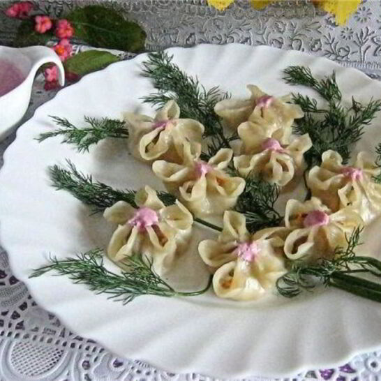 Рецепт пельмени со свининой и капустой