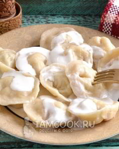 Рыбные пельмени из трески