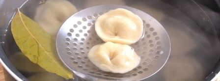 рыбные пельмени из трески. Шаг 11