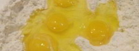 тесто для домашних пельменей. Шаг 2