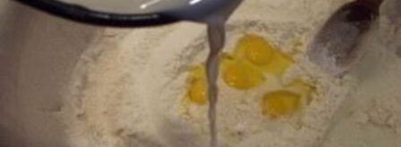 тесто для домашних пельменей. Шаг 3