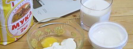 тесто для пельменей на молоке и сметане. Шаг 4