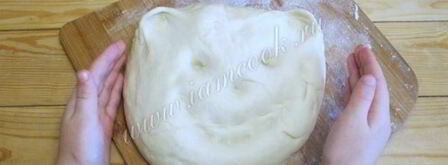 тесто для пельменей на молоке и сметане. Шаг 8