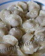 Тушеные пельмени