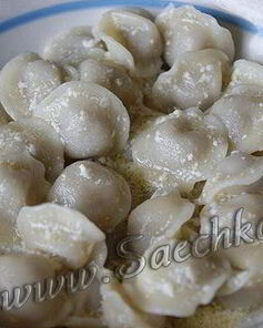 Тушеные пельмени