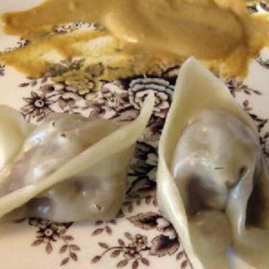 Рецепт вегетарианские пельмени