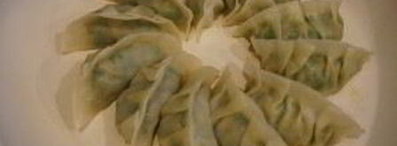 японские пельмени с креветками. Шаг 5