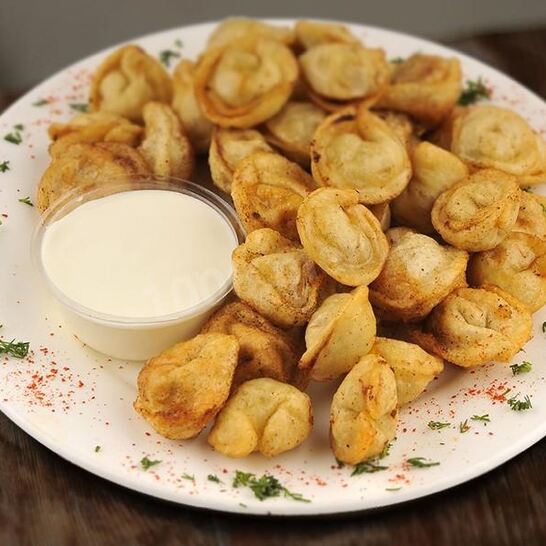 Рецепт замороженные жареные пельмени