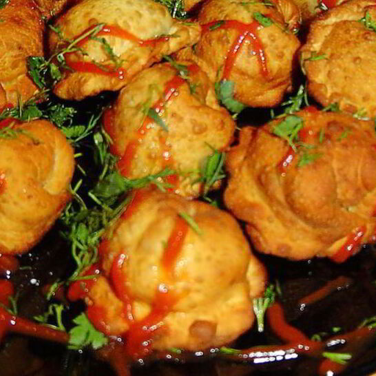 Рецепт жареные пельмени с грибами и капустой