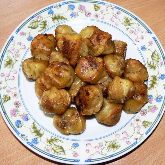 Рецепт жареные пельмени