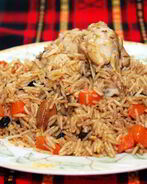 Диетический плов с курицей