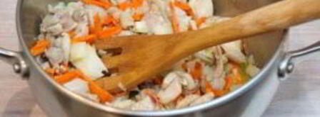 острый плов с курицей. Шаг 5