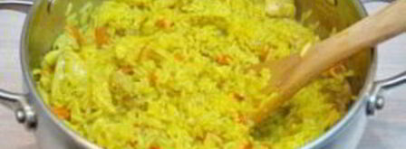 острый плов с курицей. Шаг 8