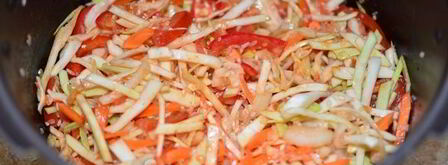 овощной плов в мультиварке. Шаг 6