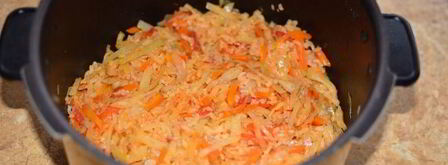 овощной плов в мультиварке. Шаг 7