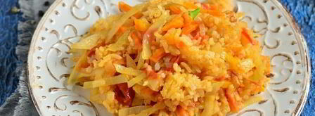 овощной плов в мультиварке. Шаг 8