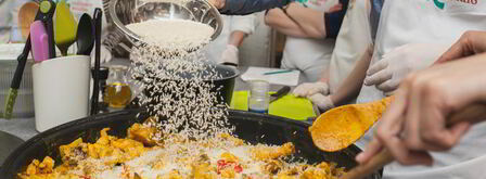 паэлья с морепродуктами и цыпленком. Шаг 10