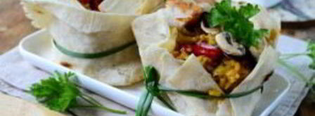 паэлья в лаваше. Шаг 7