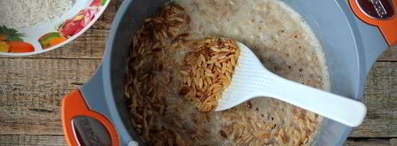 пилав из пасты орзо и риса. Шаг 4