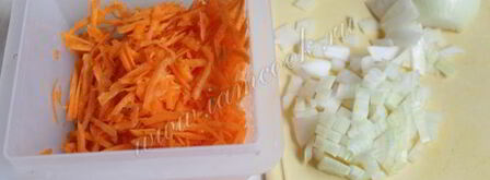 плов из булгура с курицей. Шаг 4