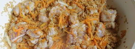 плов из булгура с курицей. Шаг 6