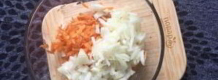 плов из чечевицы с курицей в мультиварке. Шаг 3