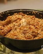 Плов из говядины в казане