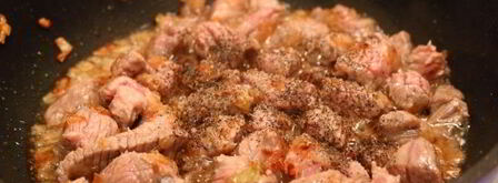 плов из гречки с мясом. Шаг 7