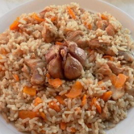 Рецепт плов из куриных бедрышек