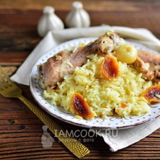 Рецепт плов с куриными ножками в мультиварке